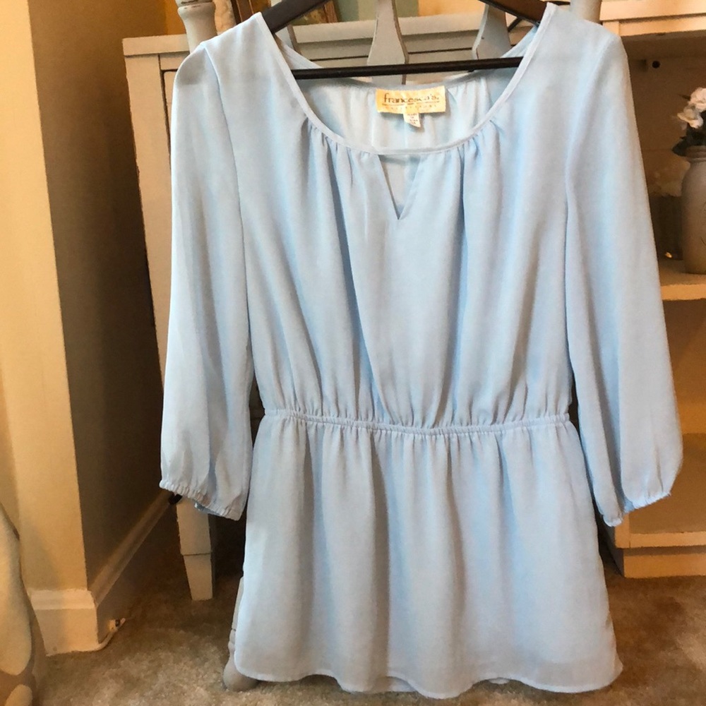 Francesca’s peplum top